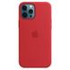 Чехол Apple Silicone Case for iPhone 12 Pro Max Red