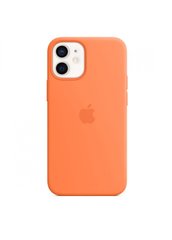Чехол силиконовый soft-touch ARM Silicone Case для iPhone 12/12 Pro оранжевый Kumquat фото