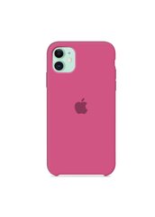 Чохол силіконовий soft-touch ARM Silicone Case для iPhone 11 рожевий Dragon Fruit фото