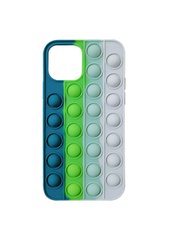 Чехол силиконовый Pop-it Case для iPhone 11 Pro Max зеленый Dark Green фото