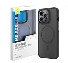 Blueo Frosted Anti-Drop Case for iPhone 14 Plus with MagSafe Black фото