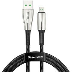 Кабель Micro-USB to USB Baseus (CAMRD-B01) 1 метр чорний Black фото