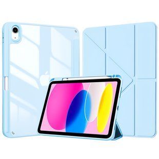 Чохол Smart Case Clear With Pencil для Apple iPad 11 (2025) 11" / iPad 10 (2022) 10.9" Light Green фото