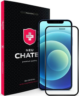 Защитное стекло NEU Chatel Corning Glass для iPhone 12/12 Pro фото