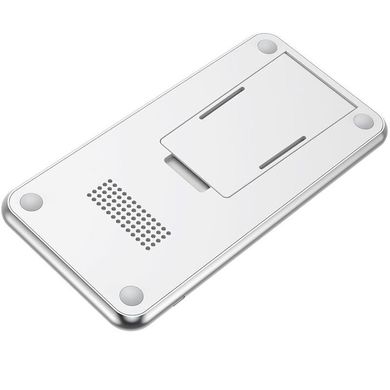 Беспроводное ЗУ Baseus Three-coil Desktop Holder (WXHSD-B02) White фото