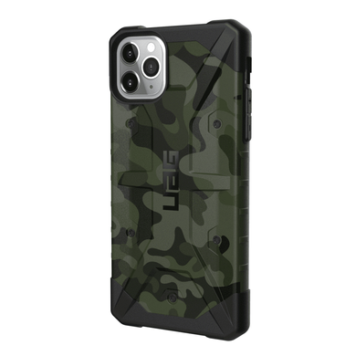 Чохол протиударний UAG Pathfinder Camo для iPhone 11 Pro Max зелений ТПУ + пластик Forest фото