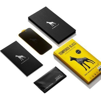 Защитное стекло Doberman Anti Spy Protective Glass для iPhone 17/16 Pro Black фото