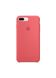 Чохол силіконовий soft-touch ARM Silicone case для iPhone 7 Plus / 8 Plus червоний Camelia фото
