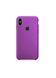 Чохол силіконовий soft-touch ARM Silicone case для iPhone X / Xs фіолетовий Purple фото