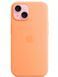Чехол Silicone case with MagSafe для Apple iPhone 15 Winter Blue AAA фото
