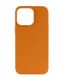 Чохол шкіряний Apple Leather Case with MagSafe для iPhone 14 Pro Max коричневий Golden Brown