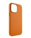 Чохол шкіряний Apple Leather Case with MagSafe для iPhone 14 Pro Max коричневий Golden Brown