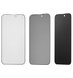 Защитное стекло Doberman Anti Spy Protective Glass для iPhone 17/16 Pro Black