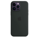 Чохол Apple Silicone case with MagSafe для iPhone 14 Pro Midnight ААА