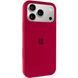 Чохол Silicone Case Full Protective AA для Apple iPhone 17 Pro Max Rose Red