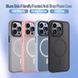 Чохол Blueo Frosted Anti-Drop Case with MagSafe для iPhone 14 Plus Black