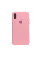 Чохол силіконовий soft-touch ARM Silicone case для iPhone Xs Max рожевий Rose Pink фото