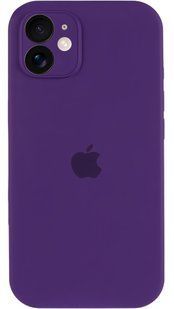 Чехол Silicone Case Full Camera Protective AA для Apple iPhone 12 Lilac Blue фото