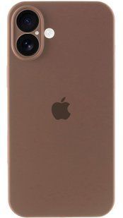 Чохол Silicone Case Full Camera Protective AA для Apple iPhone 16 Brown фото