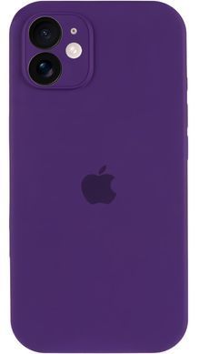 Чехол Silicone Case Full Camera Protective AA для Apple iPhone 12 Lilac Blue фото