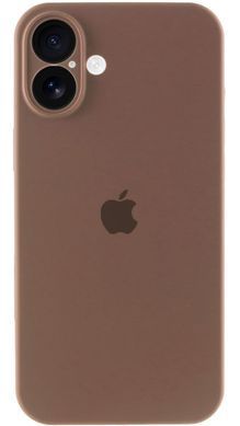 Чeхол Silicone Case Full Camera Protective AA для Apple iPhone 16 Brown фото