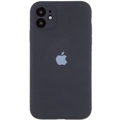 Чохол Silicone Case Full Camera Protective AA для Apple iPhone 12 Dark Gray фото