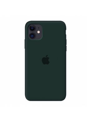 Чохол силіконовий soft-touch ARM Silicone Case для iPhone 12 Mini зелений Forest Green фото