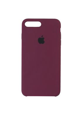 Чохол силіконовий soft-touch ARM Silicone case для iPhone 7 Plus / 8 Plus червоний Marsala фото