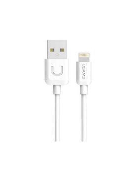 USB Кабель Lightning Usams U-Turn White (US-SJ097) 1m фото