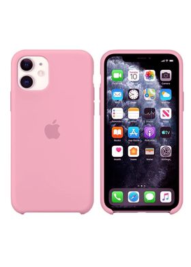Чохол силіконовий soft-touch ARM Silicone Case для iPhone 11 рожевий Pink фото