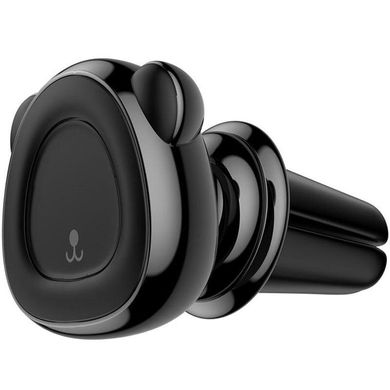 Автомобільний тримач для телефону Baseus Bear Magnetic (SUBR-A01) чорний Black фото