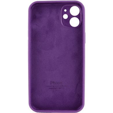 Чехол Silicone Case Full Camera Protective AA для Apple iPhone 12 Lilac Blue фото