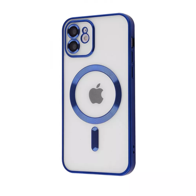Чехол Metal Matte Case with MagSafe iPhone 12 Sierra Blue фото