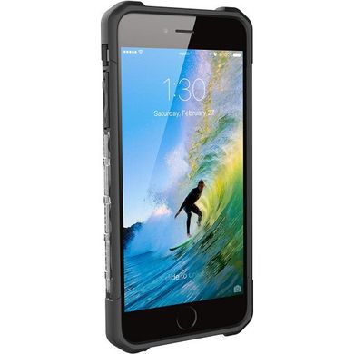 Чехол противоударный UAG Plasma для iPhone 6 Plus/6s Plus/7 Plus/8 Plus прозрачный ТПУ+пластик Ice фото