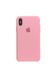 Чохол силіконовий soft-touch ARM Silicone case для iPhone Xs Max рожевий Rose Pink фото
