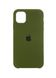 Чехол силиконовый soft-touch ARM Silicone case для iPhone 11 зеленый Army Green