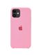 Чохол силіконовий soft-touch ARM Silicone Case для iPhone 11 рожевий Pink
