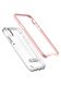 Чехол противоударный SPG A quality Crystal Hybrid с подставкой для iPhone X/Xs прозрачный Rose Gold