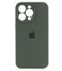 Чохол Silicone Case Full Camera Protective (AA) для Apple iPhone 14 Pro Max (Зелений / Cyprus Green)