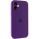 Чехол Silicone Case Full Camera Protective AA для Apple iPhone 12 Amethyst