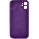 Чехол Silicone Case Full Camera Protective AA для Apple iPhone 12 Amethyst