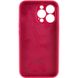 Чохол Silicone Case Full Camera Protective AA для Apple iPhone 13 Pro Rose Red