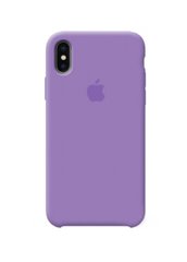 Чохол силіконовий soft-touch ARM Silicone case для iPhone Xs Max фіолетовий Pale Purple фото