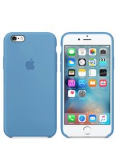 Чехол силиконовый soft-touch RCI Silicone Case для iPhone 5/5s/SE синий Denim Blue фото