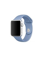 Ремінець Sport Band для Apple Watch 42 / 44mm силіконовий синій спортивний size (s) ARM Series 6 5 4 3 2 1 Denim Blue фото