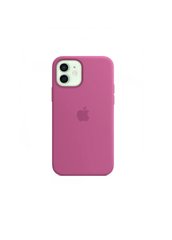 Чохол силіконовий soft-touch ARM Silicone Case для iPhone 12/12 Pro рожевий Dragon Fruit фото