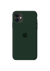 Чехол силиконовый soft-touch ARM Silicone Case для iPhone 12/12 Pro зеленый Forest Green фото