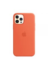 Чехол силиконовый soft-touch ARM Silicone Case для iPhone 12 Pro Max оранжевый Electric Orange фото