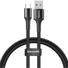 Кабель Micro-USB to USB Baseus (CAMGH-A01) 0,5 метри чорний Black фото