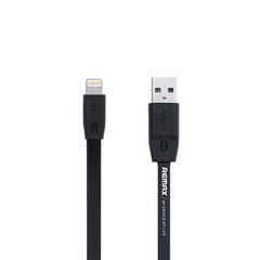 Кабель Lightning to USB Remax RC-001i 1 метр чорний Black (5-010) фото